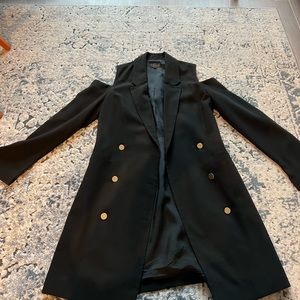 Topshop open shoulder blazer!